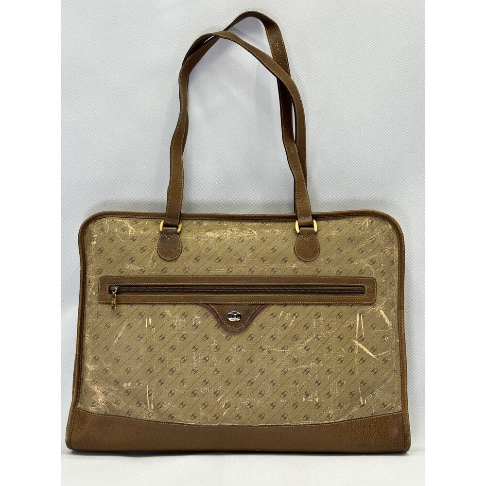Very Rare Gucci Accessories Collection Portfolio Handle Briefcase Monogram OBO